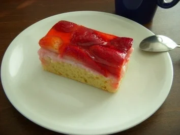 Erdbeerschnitten - Rezept