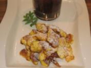 "knuspriger" Kaiserschmarren an Zwetschkenröster (als Dessert) - Rezept