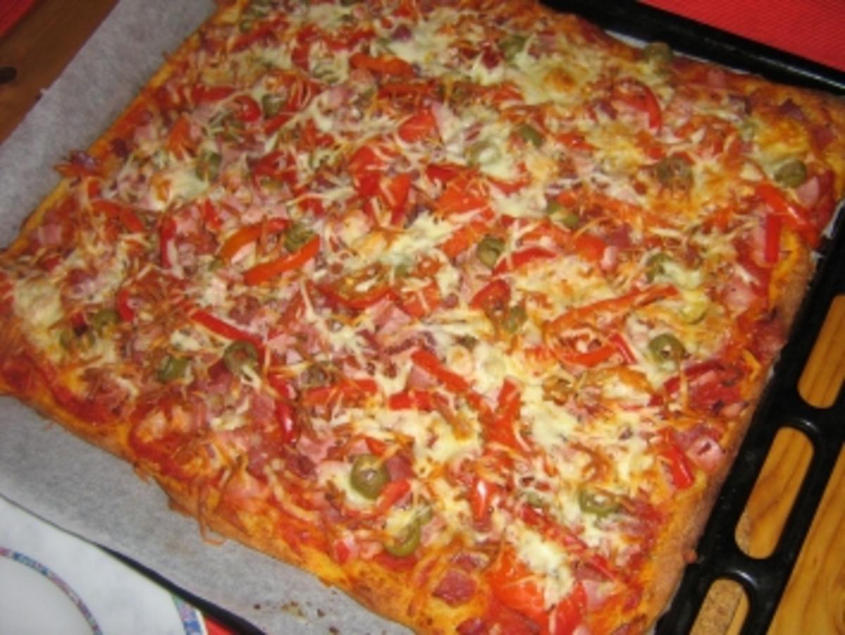 Bilder für Pizza Sorpresa - Überraschung - Rezept