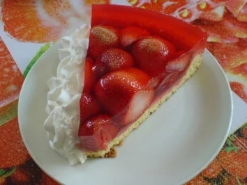 Rezept: Kuchen : Erdbeerkuchen Bild Nr. 3 Kuchen : Erdbeerkuchen - Rezept - Bild Nr. 3