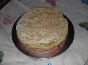 Rhabarberkuchen mit Baiser - Rezept