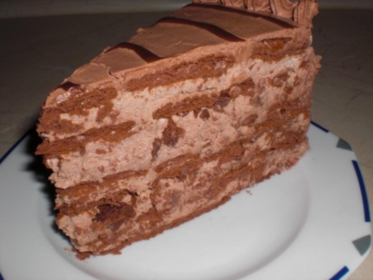 Schokotorte mit Kakaobutterkeksen - Rezept - Bild Nr. 3