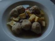 Rindfleischsuppe mit Einlage - Rezept