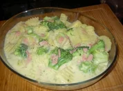 Brokkoli-Schinken-Gratin - Rezept