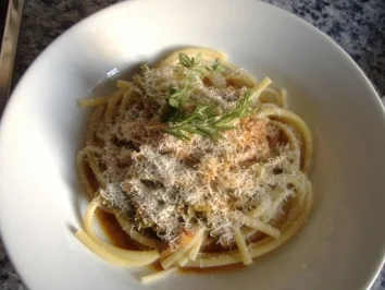 Rezept: Pasta mit Lammragout Pasta mit Lammragout - Rezept