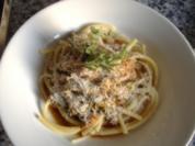 Pasta mit Lammragout - Rezept