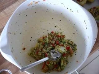 Gefüllte Kartoffeln - Rezept