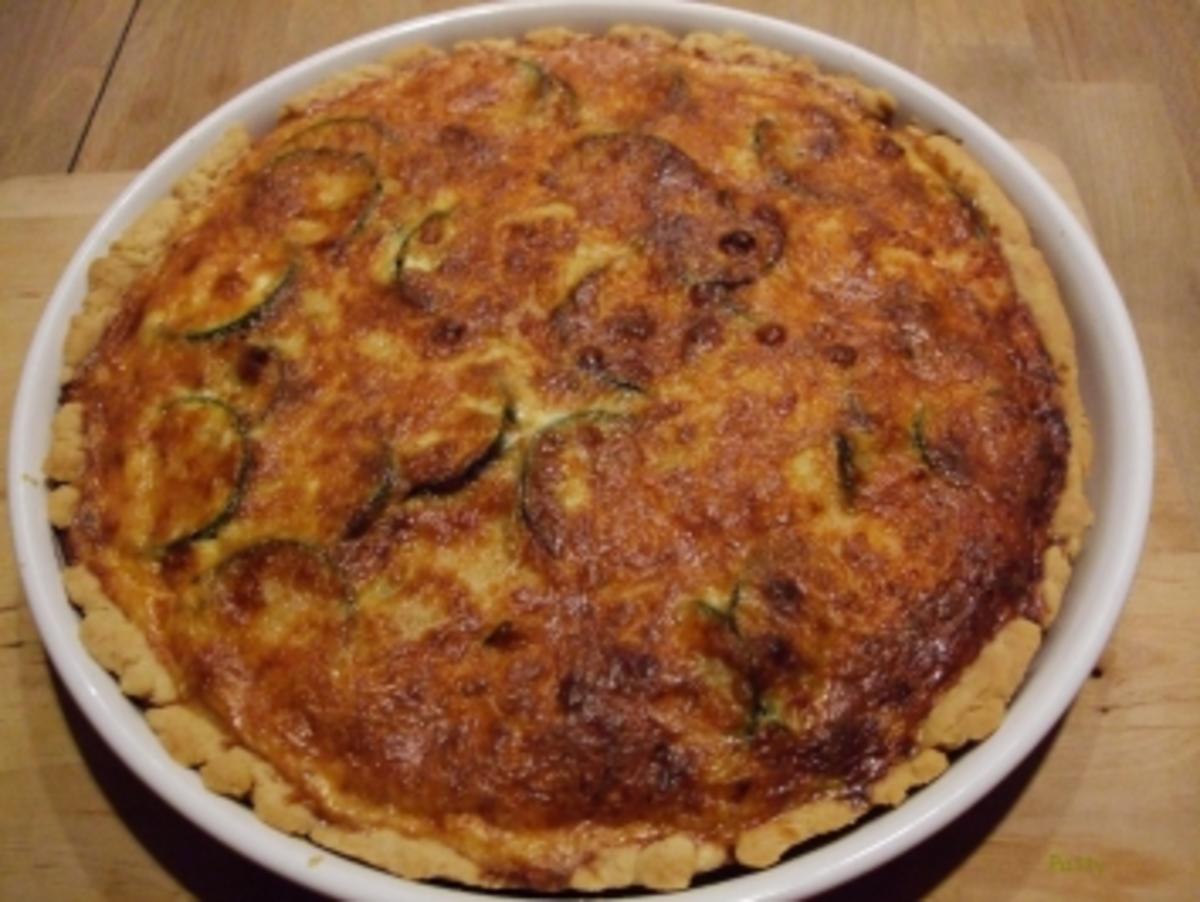 Zucchini-Tomaten-Quiche - Rezept mit Bild - kochbar.de