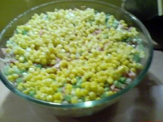 Schichtsalat Fettarm - Rezept