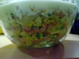 Schichtsalat Fettarm - Rezept