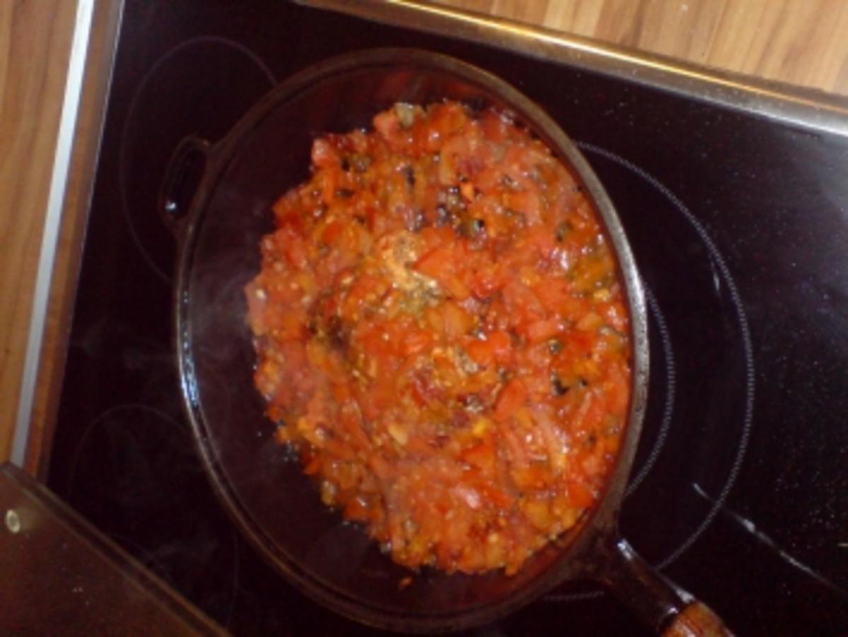 Lachs in Tomatensalsa mit glasierten Möhren - Rezept - Bild Nr. 2