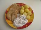 HAUPTGERICHT: SESAM-KOHLRABI MIT QUARK - Rezept