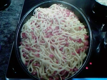 Rezept: Spätzle Gratin mit Gorgonzola Bild Nr. 2 Spätzle Gratin mit Gorgonzola - Rezept - Bild Nr. 2