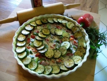 tarte provencale - Rezept