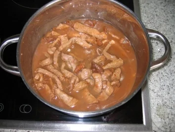 Hauptgericht: Filetstreifen mit Sauce Bigarade - Rezept - Bild Nr. 4