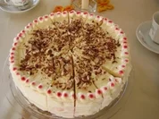 Rezept: Creme-fine Erdbeertorte Creme-fine Erdbeertorte - Rezept