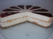 Rezept: Milchreistorte mit leichtem Karamelltouch Milchreistorte mit leichtem Karamelltouch - Rezept