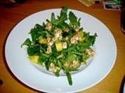 Blattsalat mit Mango und Schafskäse - Rezept