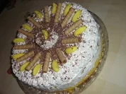 Banana Split Torte - Rezept