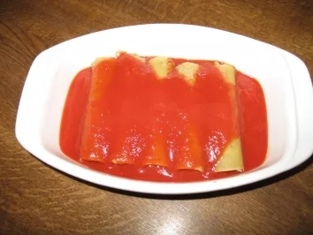 Rezept: Cannelloni mit Champignons Bild Nr. 3 Cannelloni mit Champignons - Rezept - Bild Nr. 3