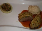 Rezept: Rehfilet mit Kürbiskernkruste an Pilzragout und Selleriepüree Rehfilet mit Kürbiskernkruste an Pilzragout und Selleriepüree - Rezept