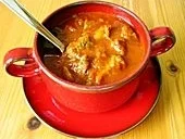Budapester Gulaschsuppe - Rezept
