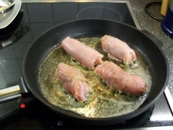 Französische Putenröllchen mit Pilzen - Rezept - Bild Nr. 6