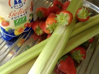 Rhabarber-Erdbeer-Marmelade - Rezept - Bild Nr. 2