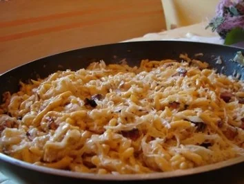 Fränkische Sauerkraut-Spätzle-Pfanne - Rezept
