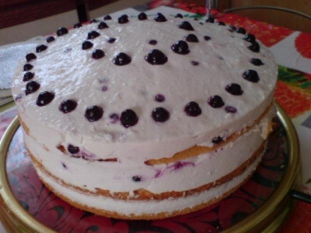 Blaubeer-Quark-Torte - Rezept mit Bild - kochbar.de
