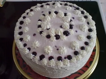 Blaubeer-Quark-Torte - Rezept