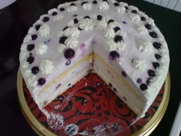 Blaubeer-Quark-Torte - Rezept - Bild Nr. 3