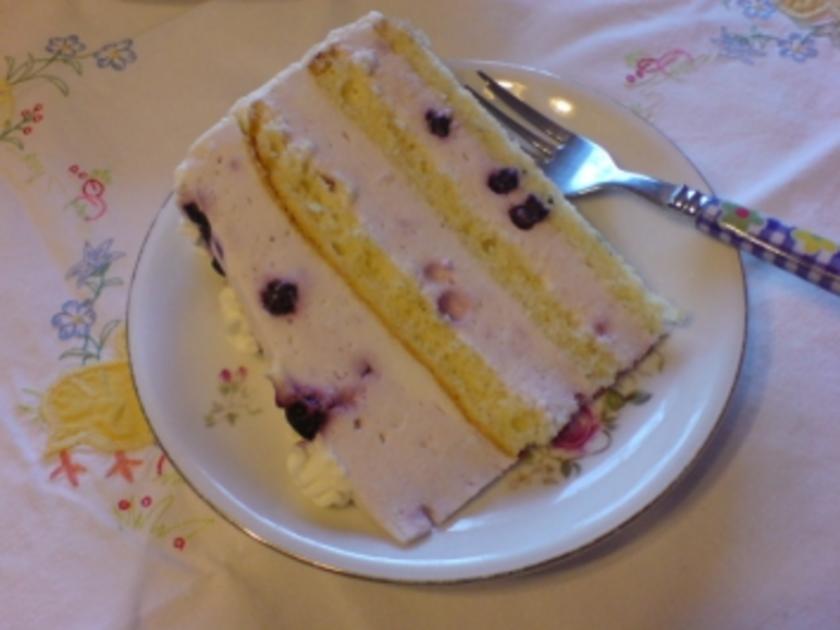 Blaubeer-Quark-Torte - Rezept mit Bild - kochbar.de