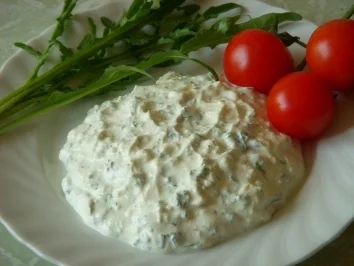 Schafkäse-Aufstrich mit Rucola - Rezept