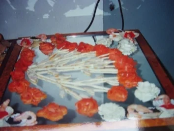 Lachsrosen mit Kaviarsoße - Rezept