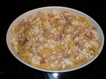 Rezept: Makkaroni-Auflauf Bild Nr. 3 Makkaroni-Auflauf - Rezept - Bild Nr. 3