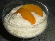 Pfirsichcreme-Dessert - Rezept