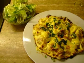 Tortelloni/ Hollandaise mit Bärlauch - Rezept