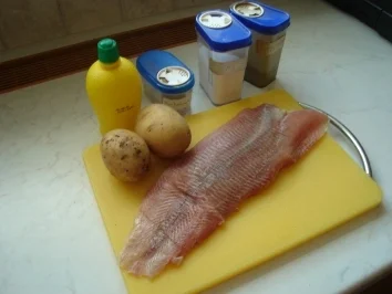 Rezept: Forelllenfilet in Kartoffelkruste Forelllenfilet in Kartoffelkruste - Rezept