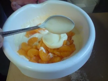 Rezept: Schmandtorte mit Mandarinen Bild Nr. 9 Schmandtorte mit Mandarinen - Rezept - Bild Nr. 9