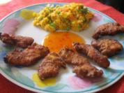 fritierte hähnchenstreifen kung-fu - Rezept