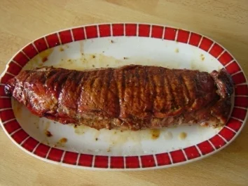 Gegrillte Schweinelende mit Füllung - Rezept - Bild Nr. 6