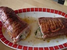 Gegrillte Schweinelende mit Füllung - Rezept