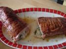 Gegrillte Schweinelende mit Füllung - Rezept