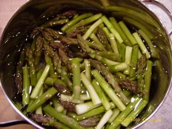 Serrano an warmer Spargel - Nudel - Variation - Rezept - Bild Nr. 6