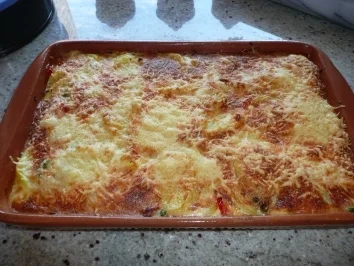 Kartoffel -  Schinkenauflauf - Rezept