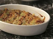 Kohlrabi-Hackfleisch-Gratin mit Zimt - Rezept