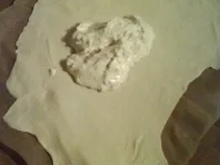 Rezept: Flammkuchen mit grünem Spargel Bild Nr. 2 Flammkuchen mit grünem Spargel - Rezept - Bild Nr. 2