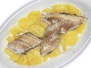 Felchenfilets mit Champignons-Frischkäse-Füllung - Rezept