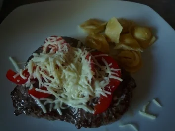 Filetsteak überbacken - Rezept